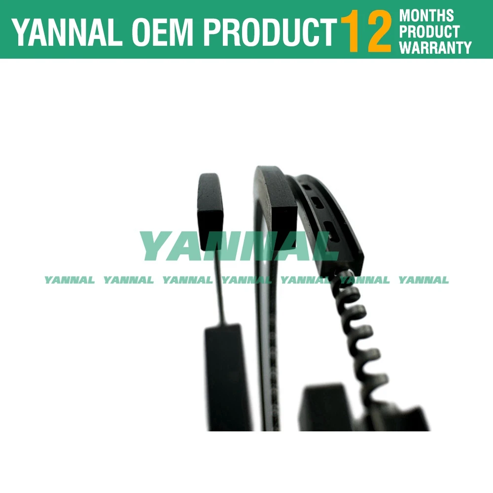 Для Kubota V3300 V3300T комплект поршневых колец 2*2*3 мм для экскаватора Bobcat S250