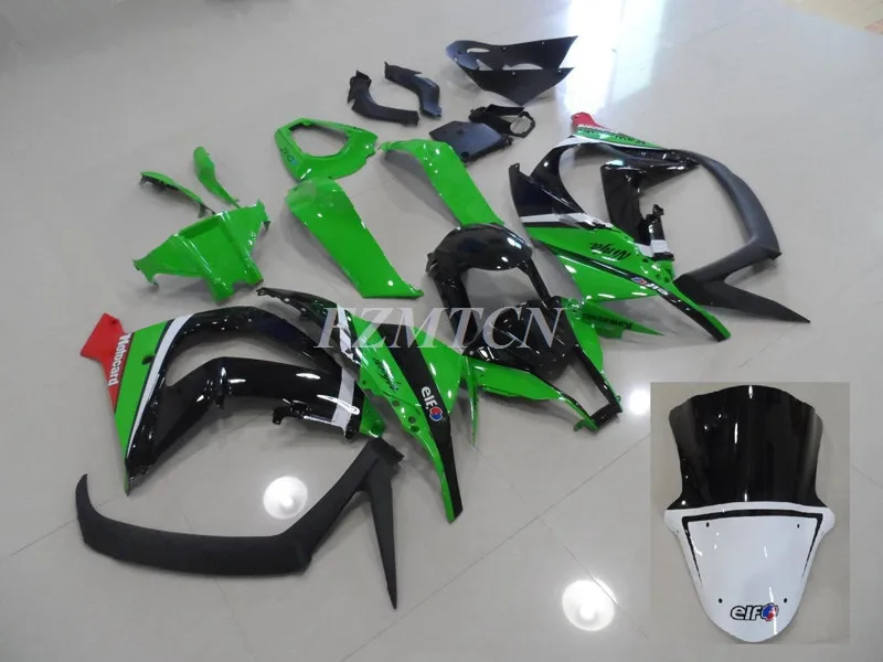 

New Fairing Kit Fit For JP Kawasaki Ninja ZX-10R 2011 2012 2013 2014 2015 Fairings Set High Quality ABS Plastic Body Cool elf