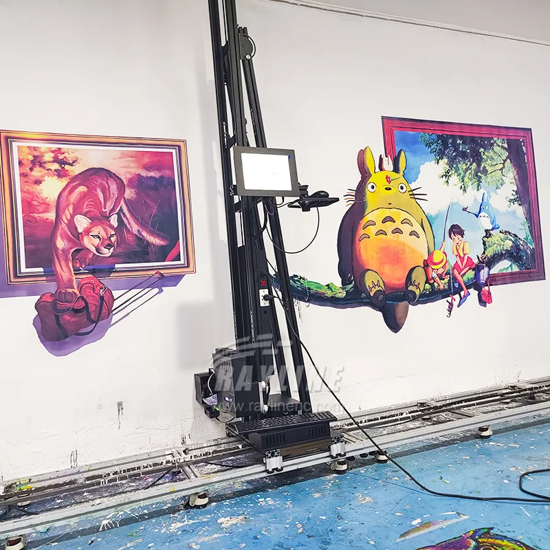 Крупногабаритный Интеллектуальный 3d-аппарат для покраски стен трехмерный