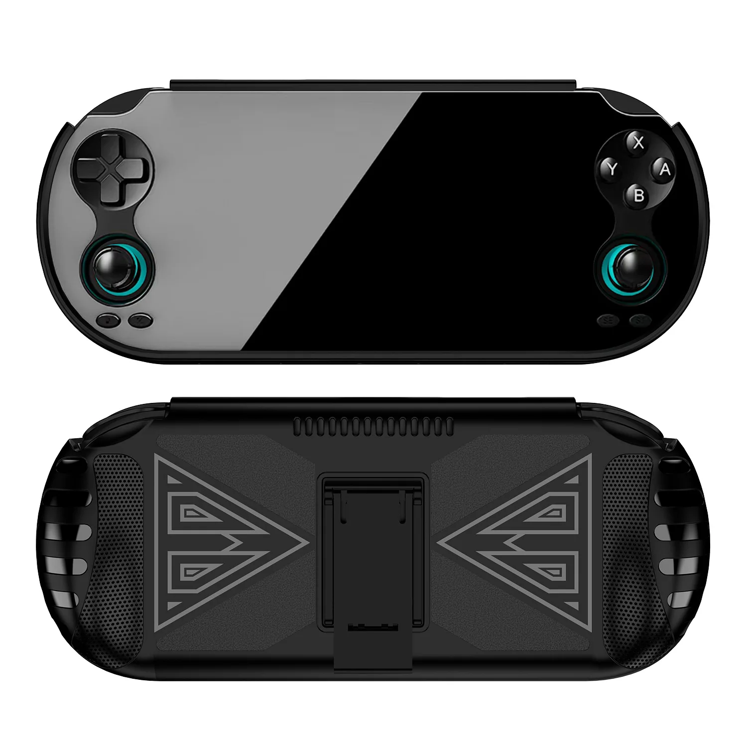 Фото Эргономичный чехол-накладка с подставкой для ANBERNIC RG VITA PRO / RG VITA, защитный чехол-держатель из ТПУ №3