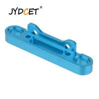 jydcet 60020 upgrade part 860017 blue aluminum rear lower suspension arm reinforcement plate for hsp rc 18 nitro car
