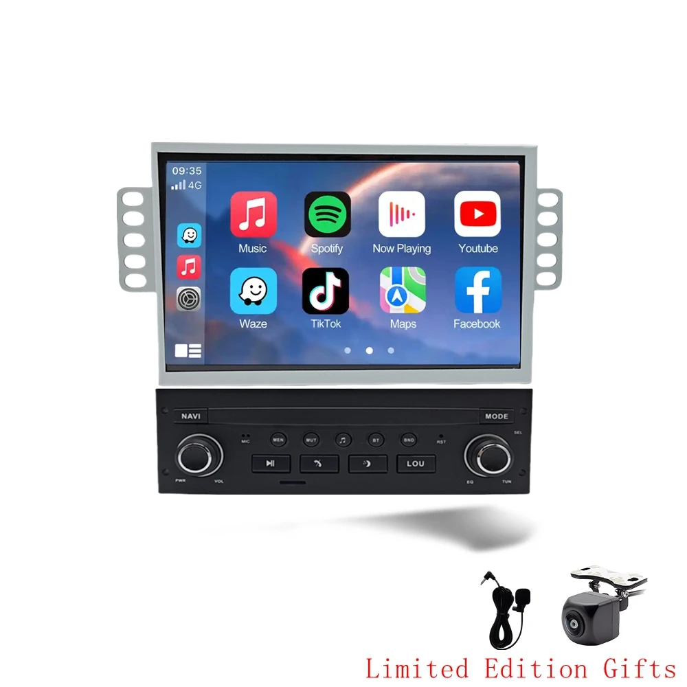 

Android 15 авторадио GPS-навигация для Citroen C3 DS3 C5 X7 2009-2017 Carplay 5-радио стерео аудио мультимедийный плеер 4G