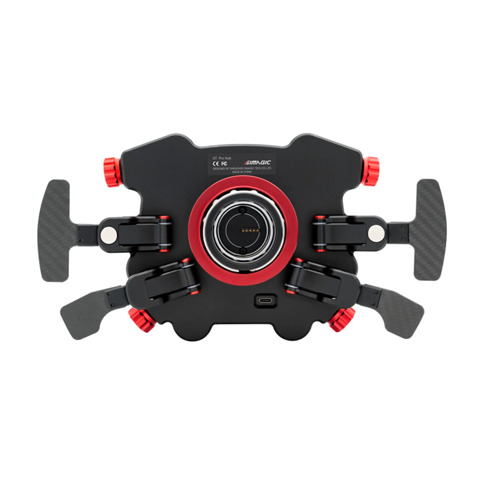 Фото Simagic GT Pro Hub умный блок управления центральной консолью для гоночных игр с двойным сцеплением №3