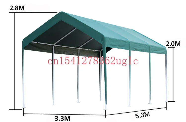 

Outdoor Garden Portable Folding Pop Up Garage Cars Carport Shed Canopy Shelter Tent