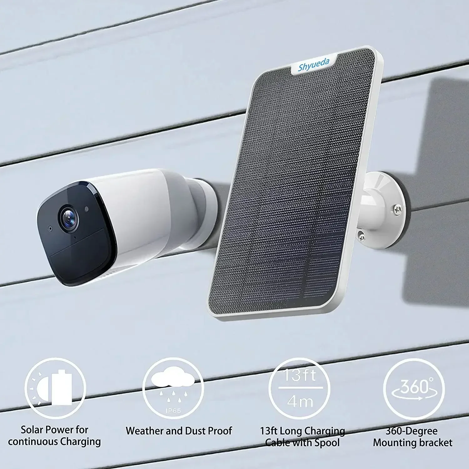 

Солнечная панель Shyueda 4 Вт для Eufycam