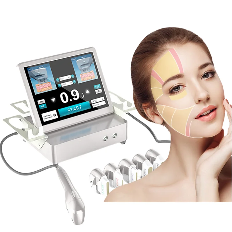 

Profesional korea 7d hifu ultrasound face smas lifting body slimming machine 7 depth cartridges