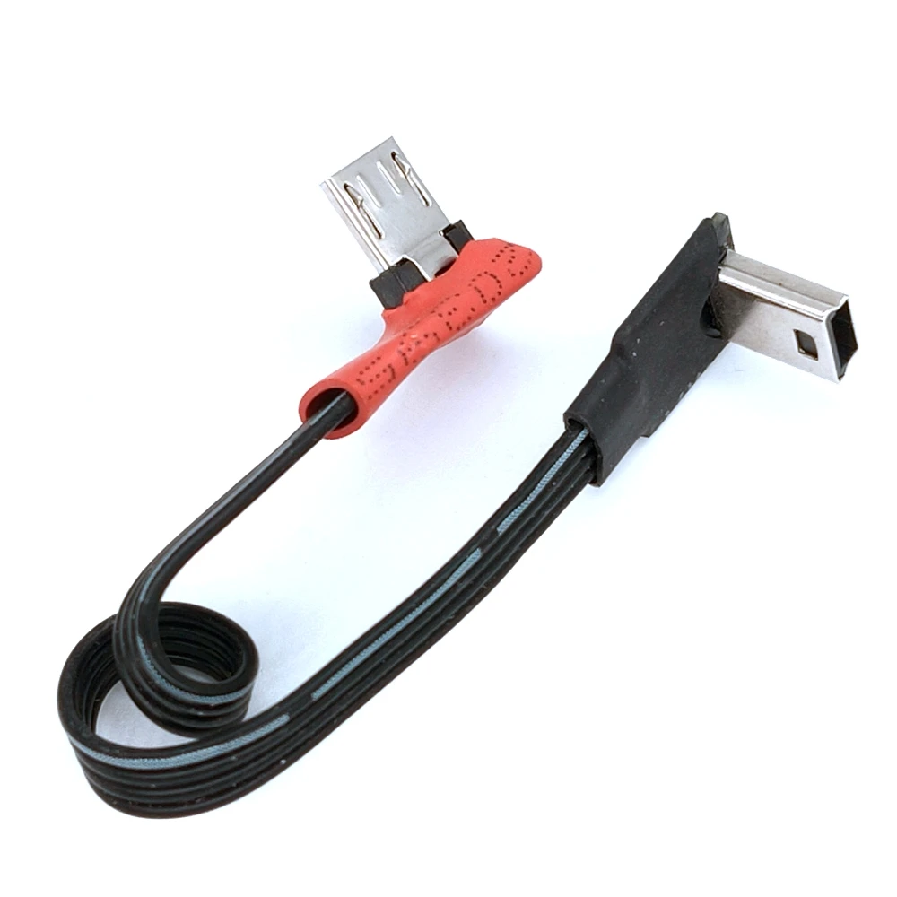Фото Links Micro USB OTG zu Mini USB Kabel Stecker-stecker Конвертер-адаптер Daten Lade Mini 5-контактный USB егоängerung Kabel №1