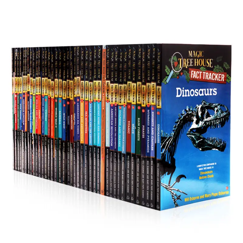 

random 3 Books Magic Tree House Fact Tracker Original English Reading Children's Books Libros Livros Art Livros Libro Livro