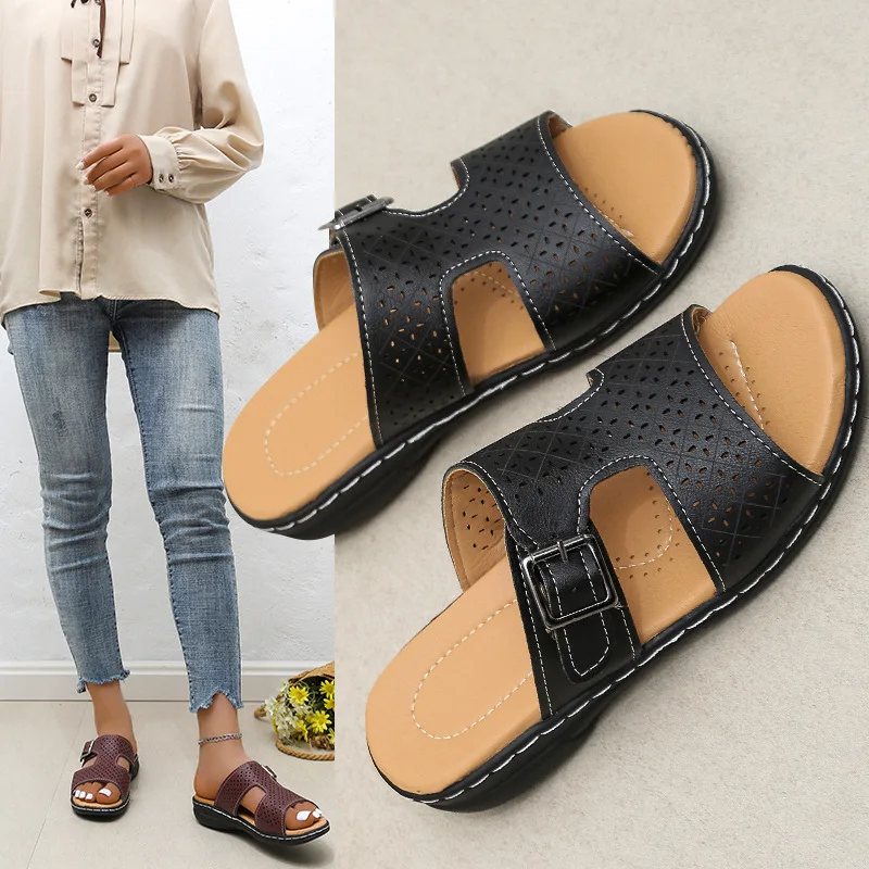 

Ladies Sandals Summer Shoes 2022 Fashion New Heel Light Solid Color Plus Size Comfortable Women's Shoes Ladies Sandals