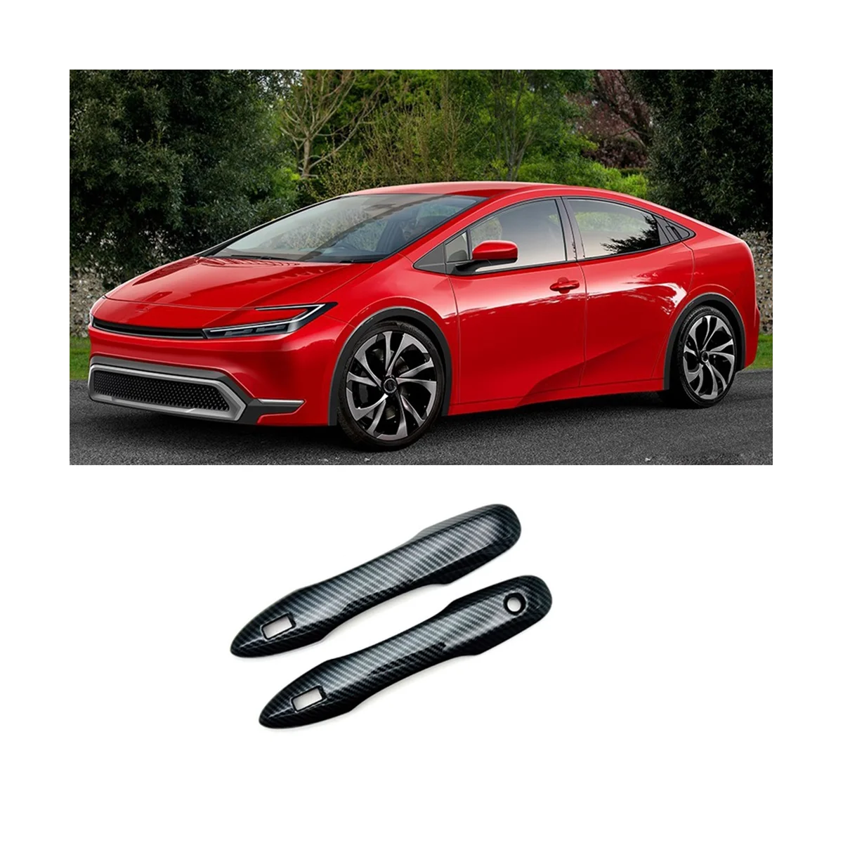 Крышка для наружной дверной ручки Toyota Prius 60 2023 защитная крышка отделка