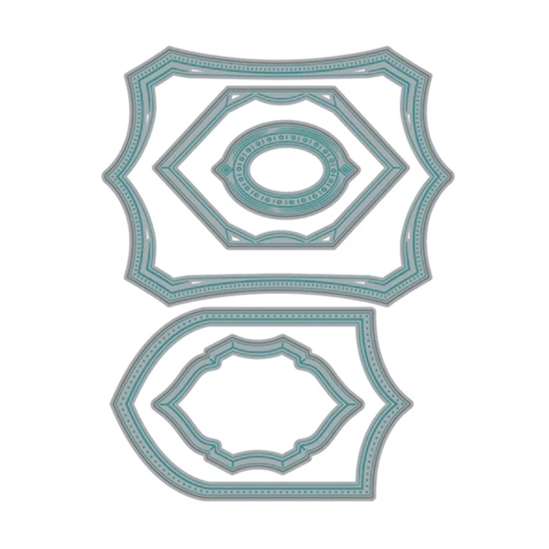 

Shield Layering Frames Metal Cutting Dies for New May 2023 Scrapbooking Paper Making Embossing Frame Craft Card