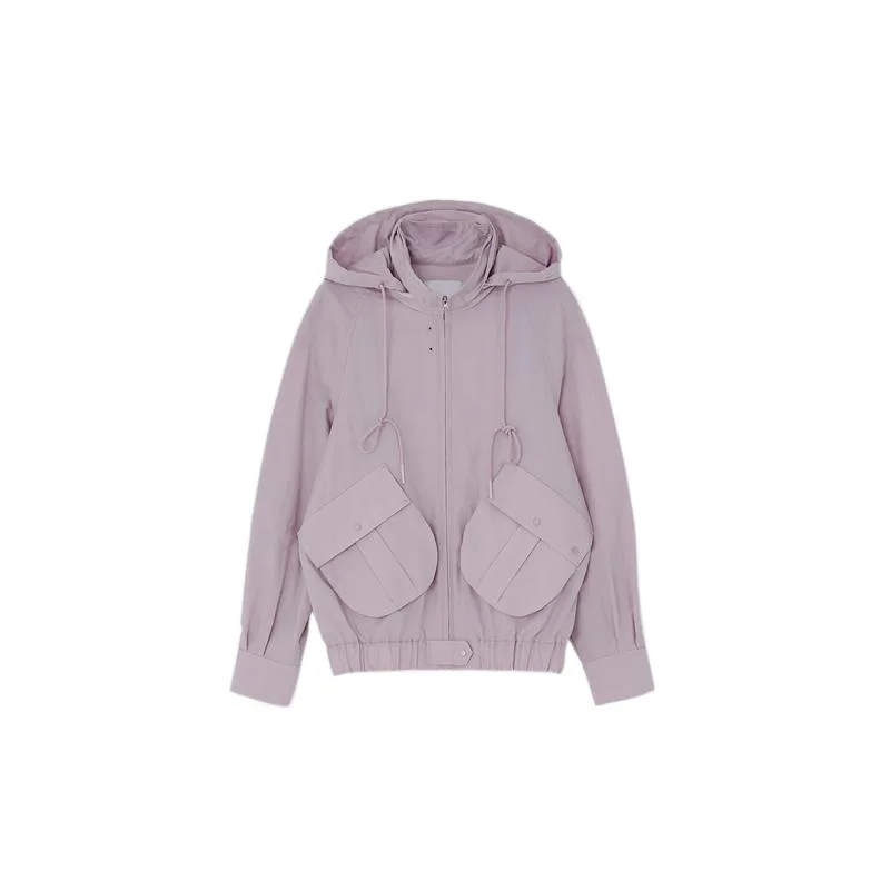 Женская куртка с капюшоном L0 * тонкие повседневные спортивные шорты на молнии