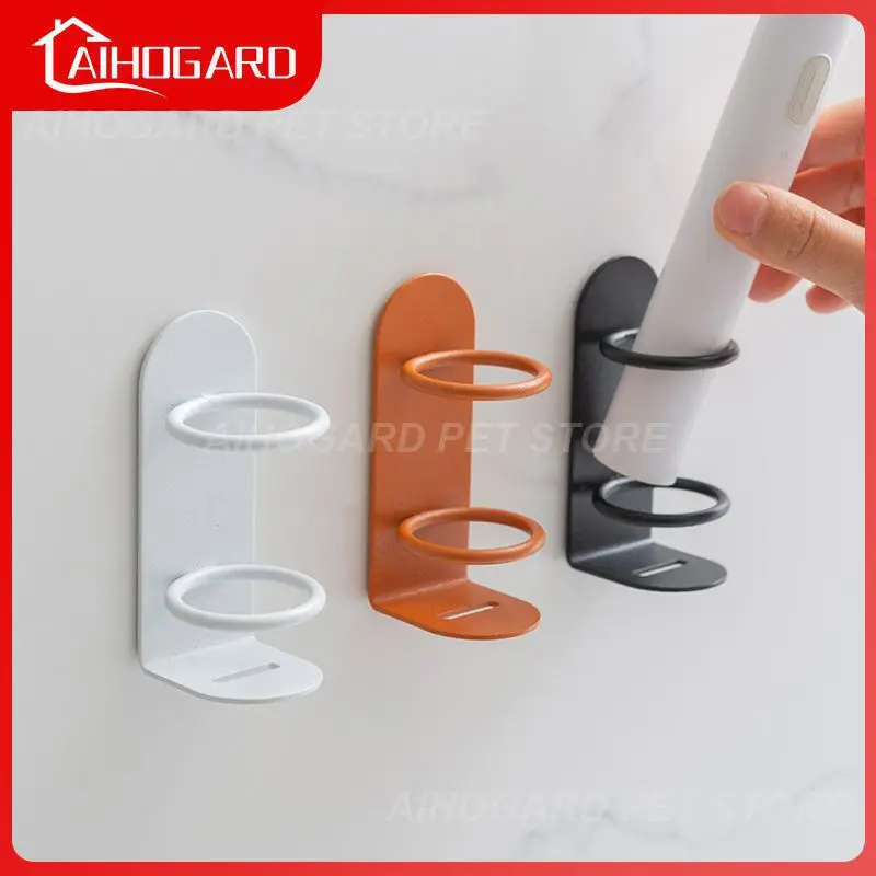 

Moisture-proof Razor Holder Lightweight Storage Shelf Punch-free Wall-mounted Electric Toothbrush Rack Bathroom Accessories