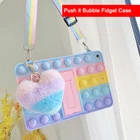 Пузырьковый силиконовый чехол для iPad Mini 5 6 Air 1 2 3 4 10,5 10,9 10,2 2019 2020 Pro 11 2021