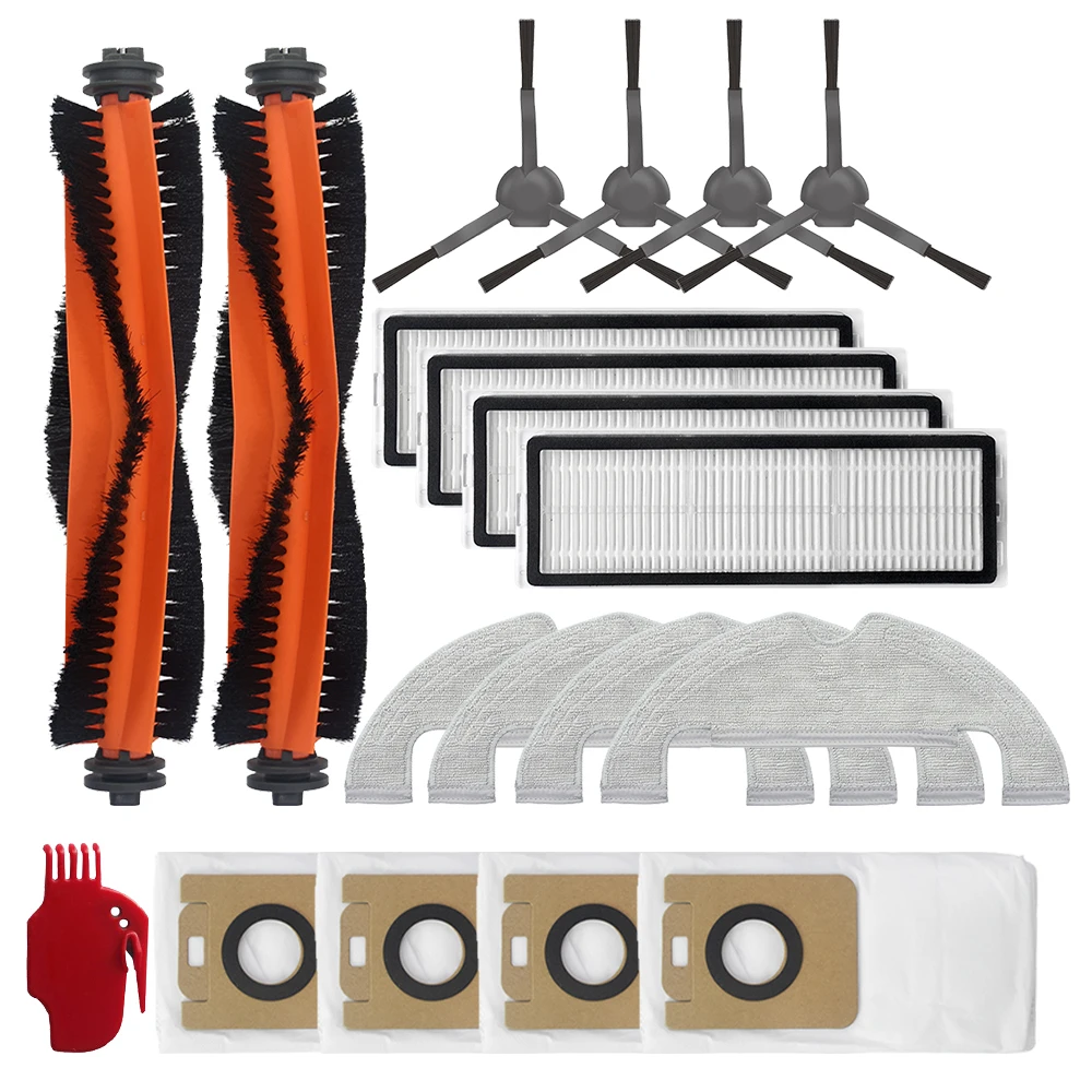 

Main Side Brush Filter Dust Bag Mop Cloths For Xiaomi Dreame Bot L10 Plus Z10 Pro Robot Vacuum Cleaner RLS5L RLS5D Accessories