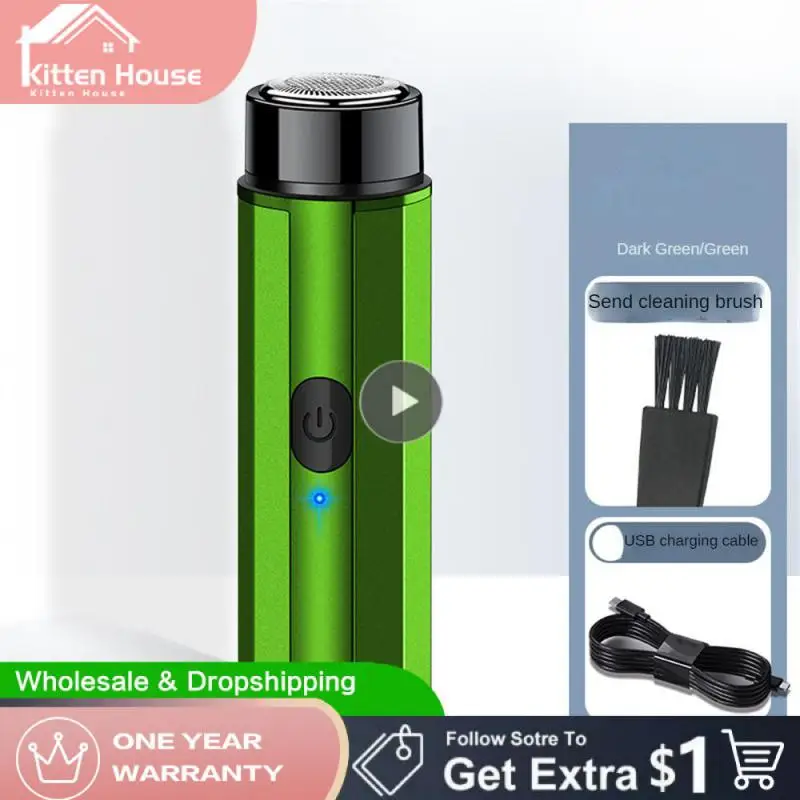 Long-lasting Portable Washable Car Rechargeable Razor Travel Car Mini Professional