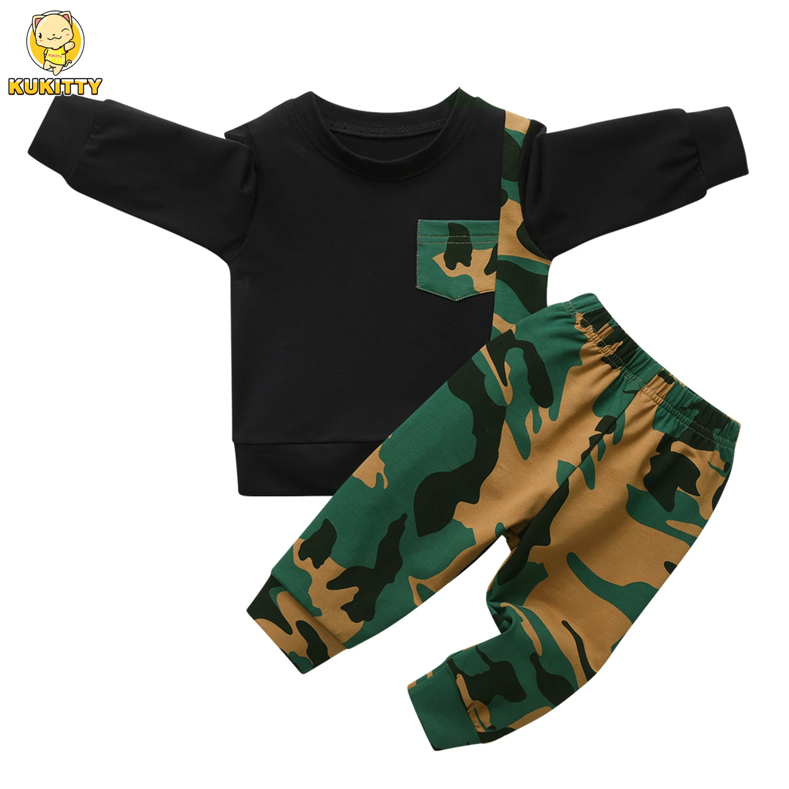 Повседневный Спортивный Комплект Для Мальчиков Со Толстовкой С Длинными