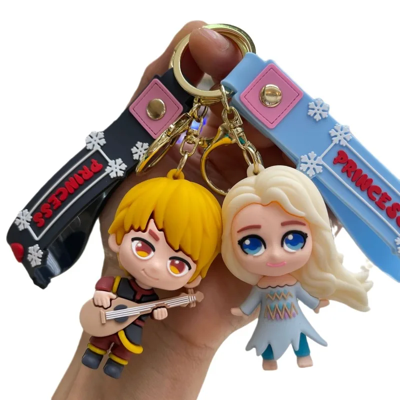 10 шт. в упаковке Брелок Холодное сердце Эльза Анна мультяшный брелок подвеска для