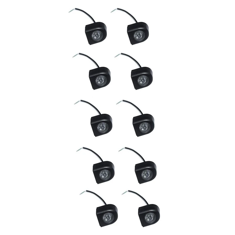 

10Pcs Headlight Lamp Led Light Front Lamp Replacement For Xiaomi Mijia M365 Electric Scooter Parts
