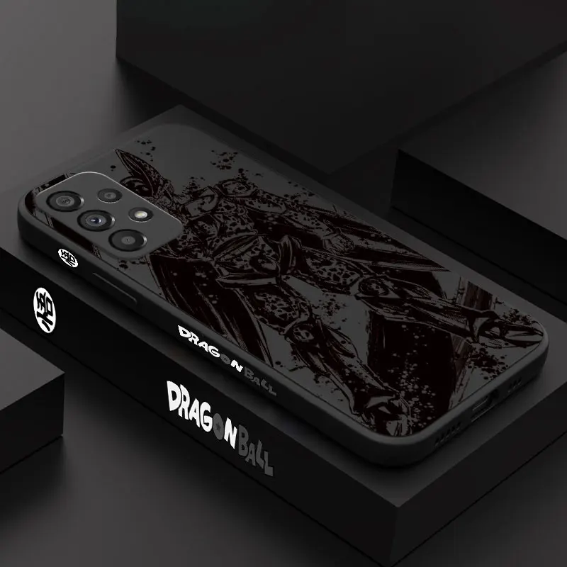 

DBZ Vegeta Cell Phone Case for Samsung Galaxy A14 A13 A12 A21S A03 A03S A02s A04 A11 Original Liquid Silicone Soft Cover