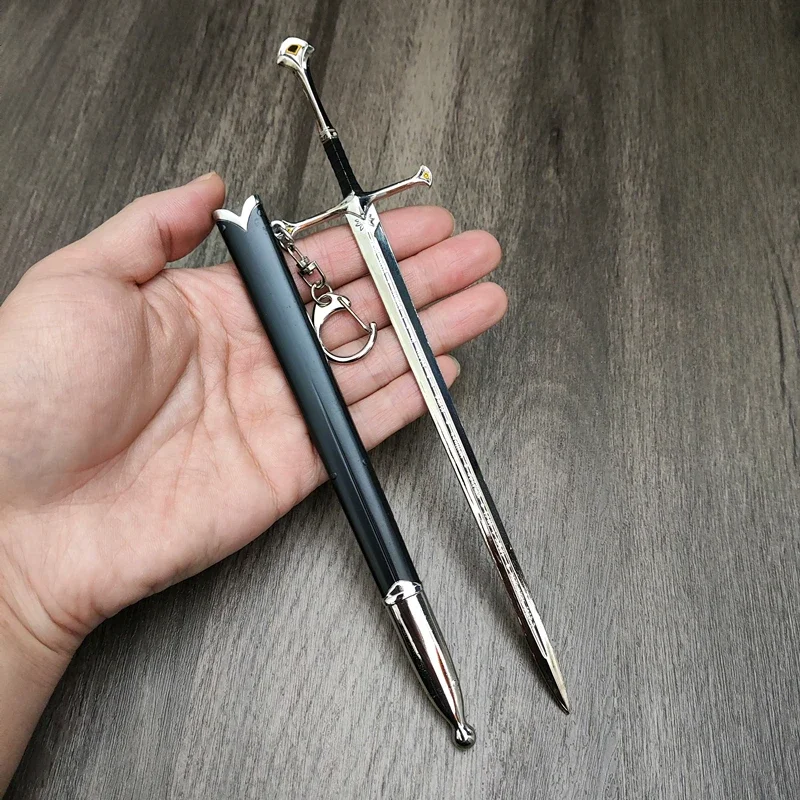 Glamdring Aragorn Narthil меч эльфов андурил оружие средней земли 22 см металлическая Катана