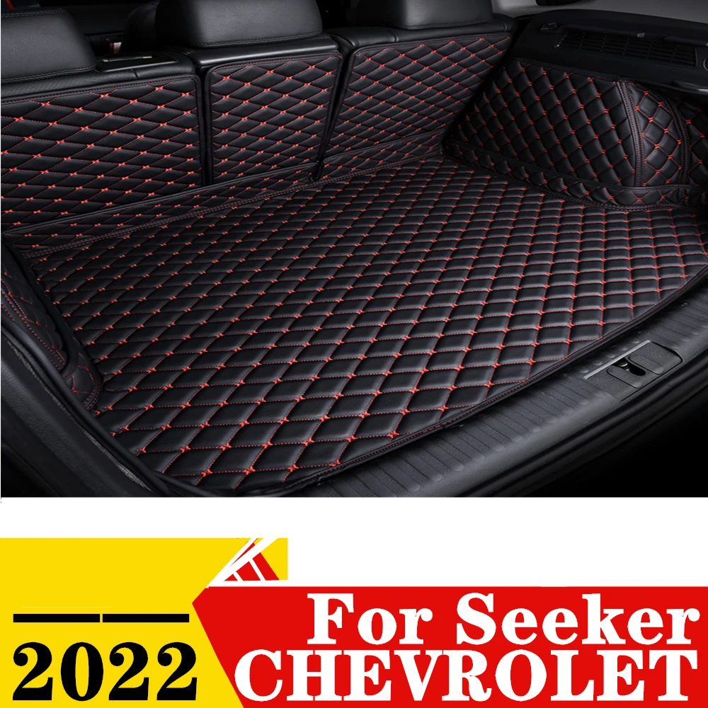 

Car Trunk Mat For Chevrolet Seeker 2022 All Weather XPE Custom FIT Rear Cargo Cover Carpet Liner Tail Parts Boot Luggage Pad