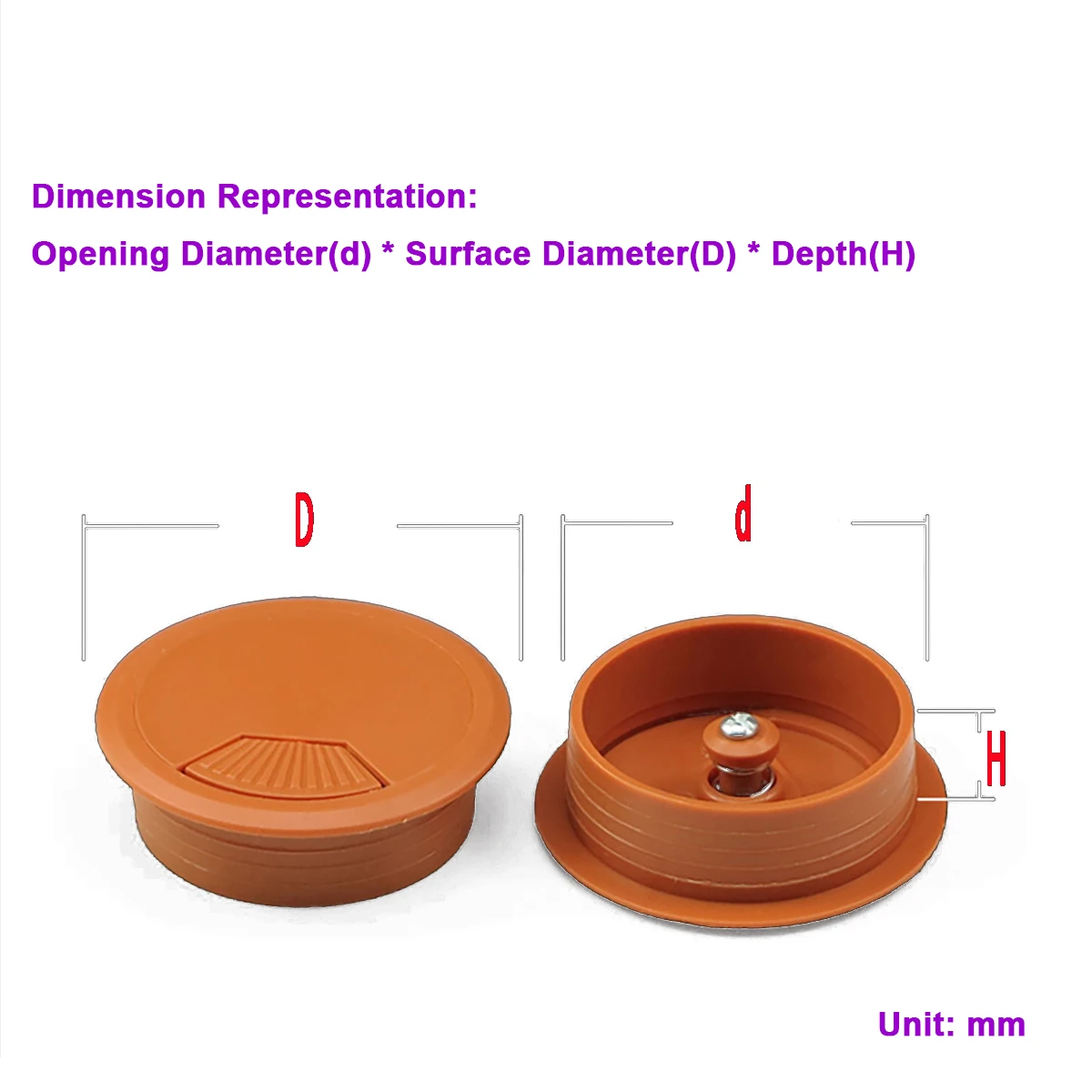 

Computer Office Desk Book Desktop Wiring Outlet Plastic Hole Box Sealing Cover