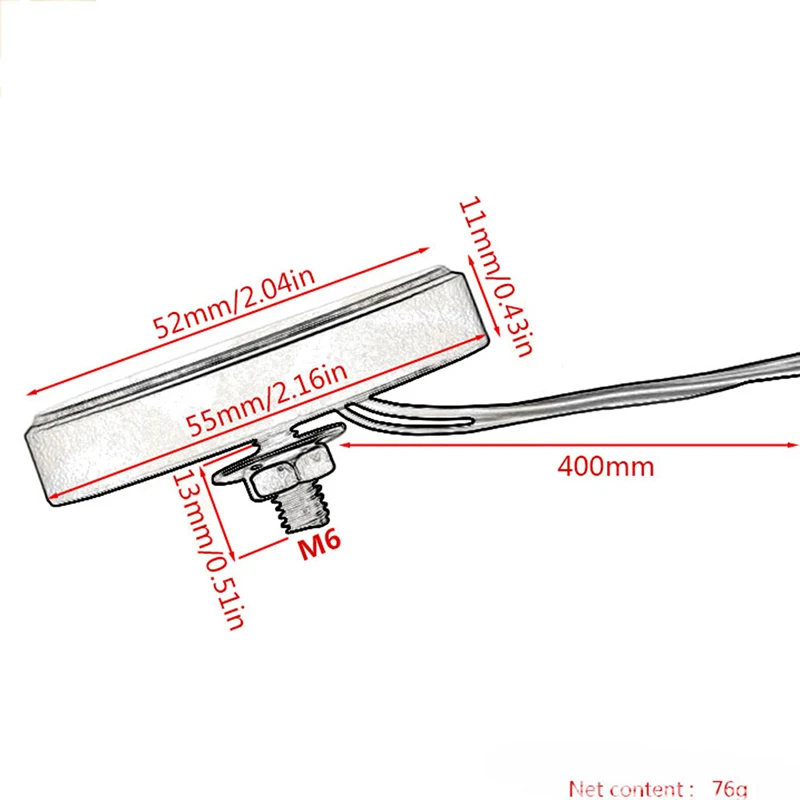 1 шт. светоотражатель стоп-сигнал для мотоцикла 24 светодиода | Автомобили и