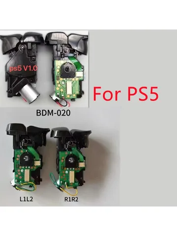 1 компл. BDM-010 BDM 020 левая и правая плечевая кнопка L1R1 L2R2 адаптивный контроллер счастливого триггера в сборе для PS5 DualsenseV1.0V2.0