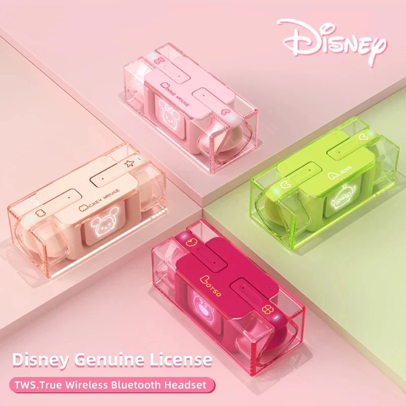 Disney DN03 Winnie &amp Lotso TWS Беспроводные наушники Bluetooth 5.3 HD Голосовой вызов Наушники с