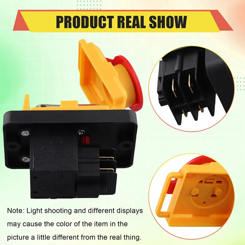 Электромагнитный переключатель LICG магнитный кнопочный KJD12 16A 250 В