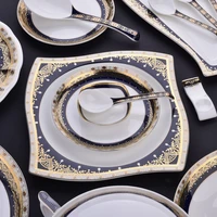 european bone china european tableware bowl spoon set chinese household tableware jingdezhen porcelain set