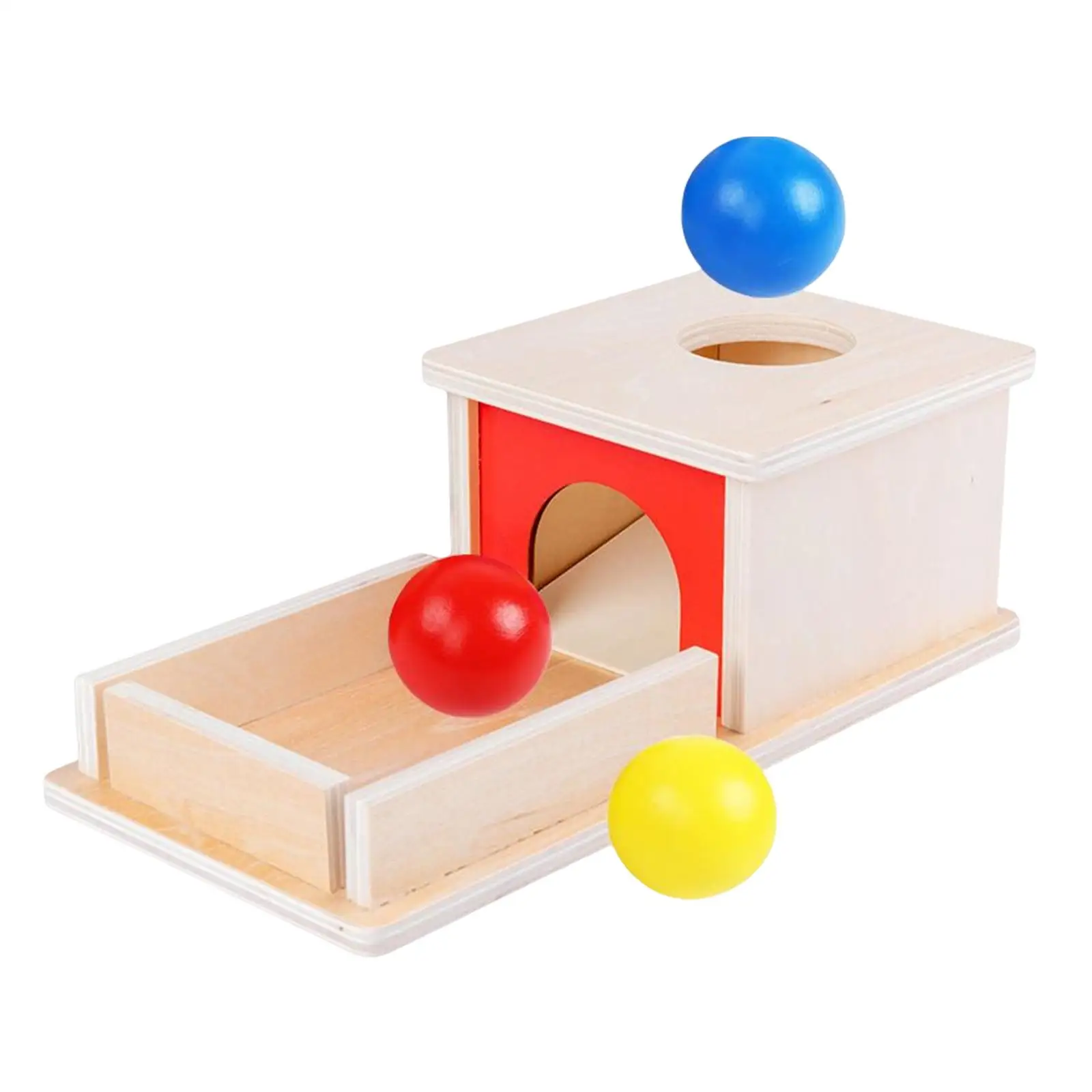 

Montessori Toy Party Favors Birthday Gift Ball Matching Box for Holiday Nursery