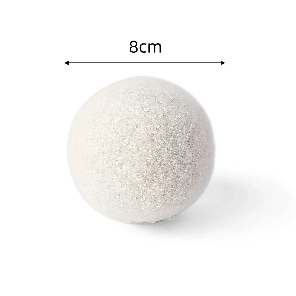 

Набор из 6 шерстяных шариков для сушки белья