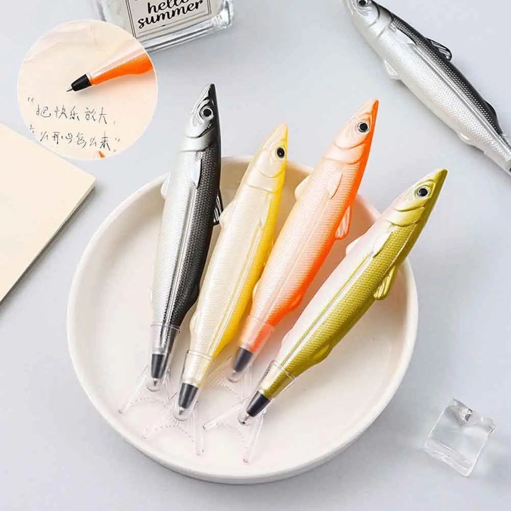 1 шт. Новинка гелевая ручка 0 5 мм милая Шариковая с морской рыбой для письма