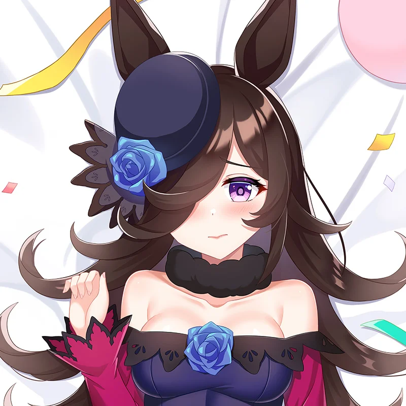 Японские Аниме Симпатичные дерби с рижем под дакимакуру нашейник на подоле