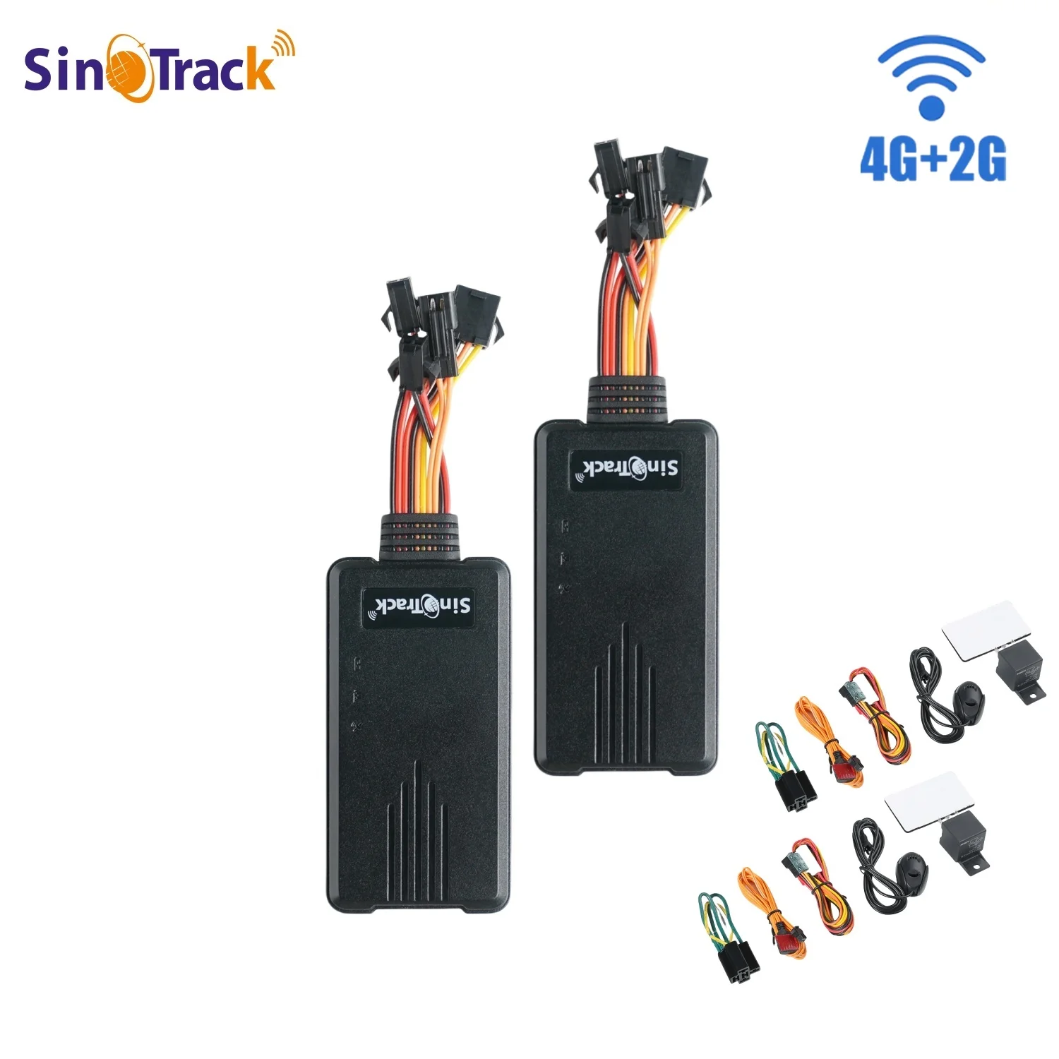 SinoTrack 2 шт. ST-906L 4G GPS трекер для автомобиля, грузовика, устройство слежения с отрезным безмасляным приложением, защита от кражи автомобиля