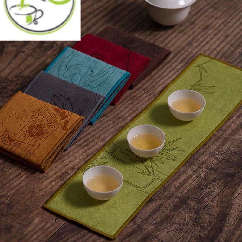 

Набор чайных полотенец, идеально подходит для изготовления чая, водный абсорбирующий и прочный, идеальные Чайные Аксессуары для сервировки...