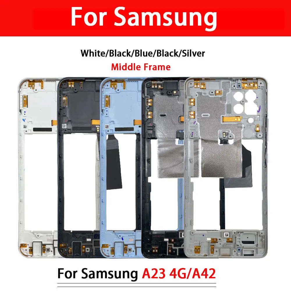 

Middle Frame Holder Housing For Samsung A23 4G A42 Middle Frame Bezel Middle Plate Replacement Part
