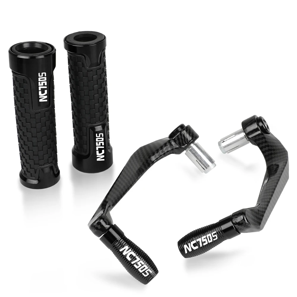 

NC750S NC750 S Motorcycle Anti-Skid Handle Grips Handlebar Handlebar Brake Clutch Levers Protector FOR HONDA 2013- 2019 2021
