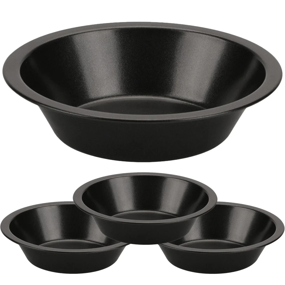 

4 шт., сковорода для пиццы из углеродистой стали