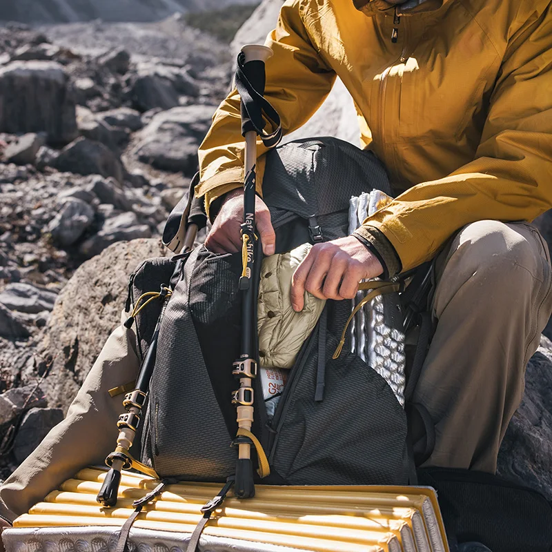 Фото Рюкзак Naturehike Airflow для походов 35 л/65 л, большой вместимости, для активного отдыха, дышащий, сверхпрочный, для альпинизма №4