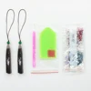 2PCS Disney Mickey Mouse DIY Diamond Bookmark Special Shaped Diamond Embroidery Painting Leather Tassel Book Marks ArtCraft Gift 4