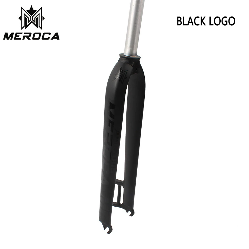 

MEROCA M6 Bike Fork Ultralight Hard Fork 26/27.5/29inch Disc Brake MTB Mountain Bicycle Rigid Fork Aluminum Alloy Black,Reverse