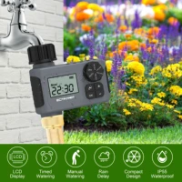 programmable digital water tap watering timer battery operated automatic watering system irrigation controller
