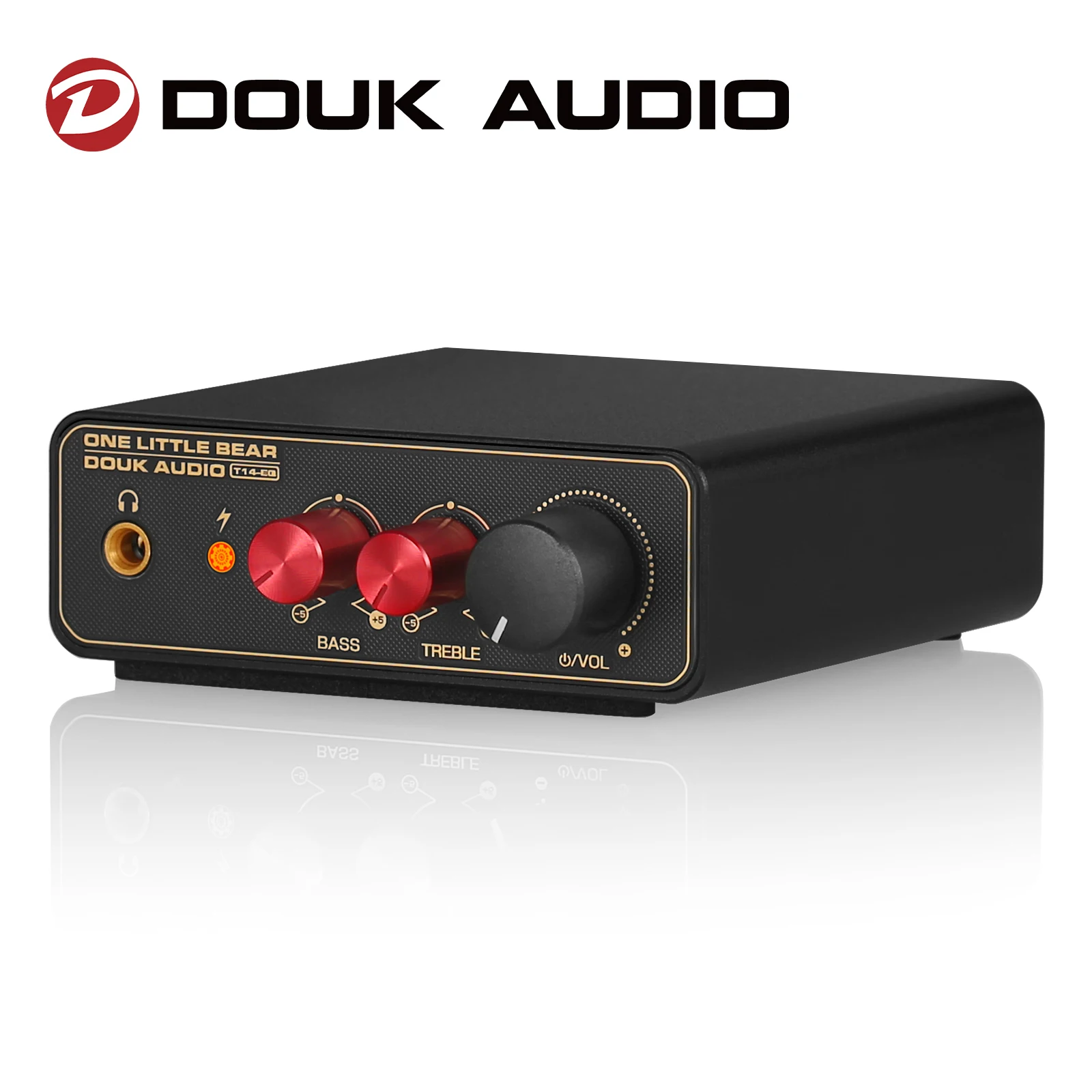 Douk Audio T14-EQ Mini MM/MC Phono Stage RIAA Preamp для LP Vinyl turnboards/проигрыватели записей с выходом для наушников 3,5 мм
