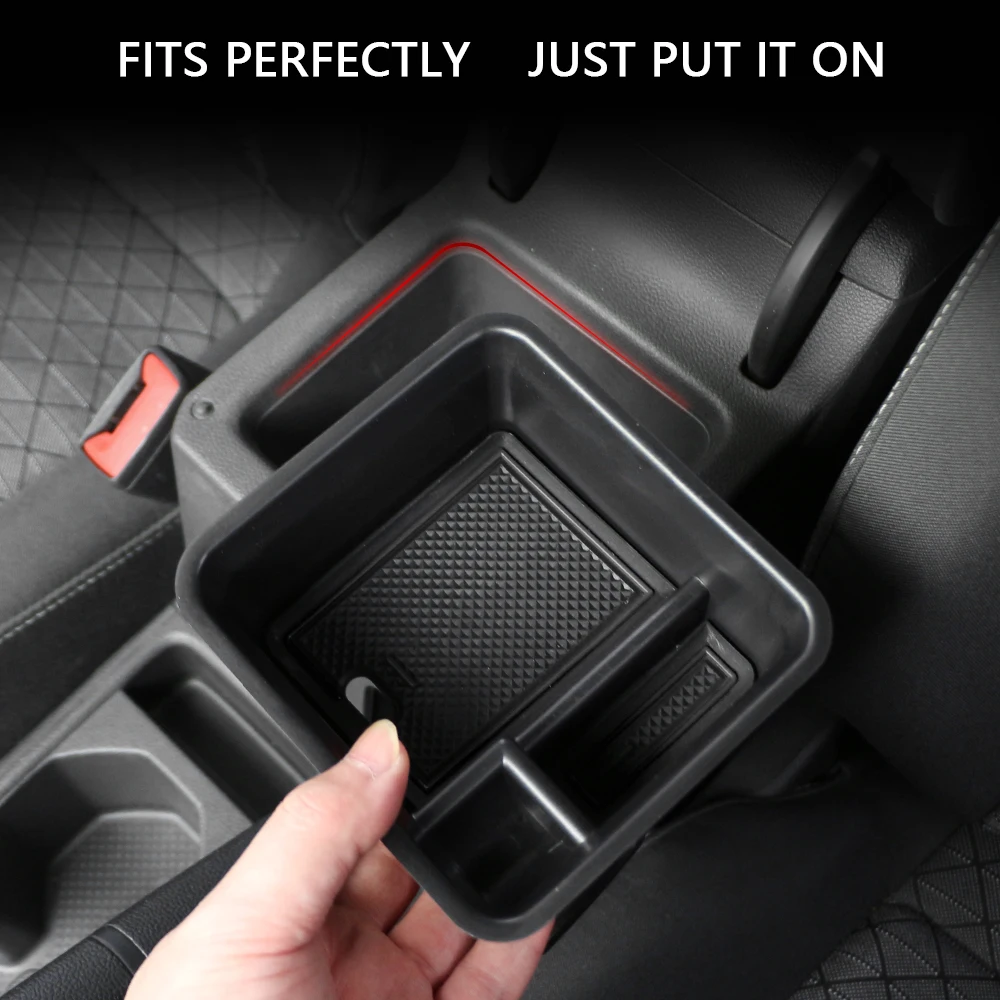 

Volkswagen VW Tcross T-Cross 2018-2023 Подлокотник Из АБС-пластика С Контейнером Для Хранения-органайзером Автомобильные Аксе...