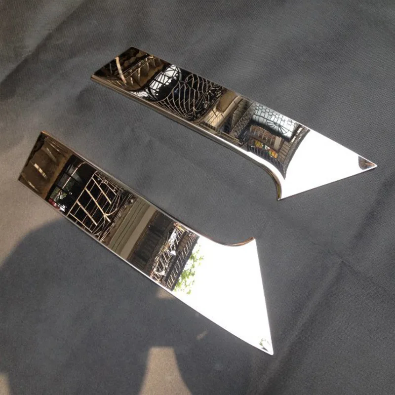 

Стайлинг автомобиля для Nissan X-trail Rogue T32 2014 2015 2016 2017 2018 чехол заднего стекла глянцевые блестящие серебряные наклейки из нержавеющей стали