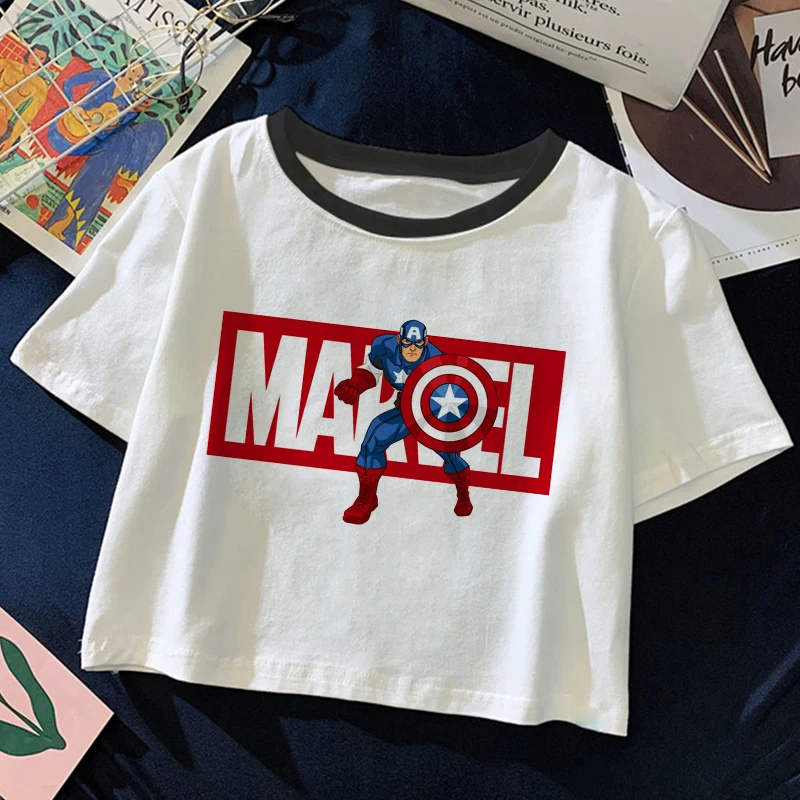 Футболка женская летняя с коротким рукавом и круглым вырезом |