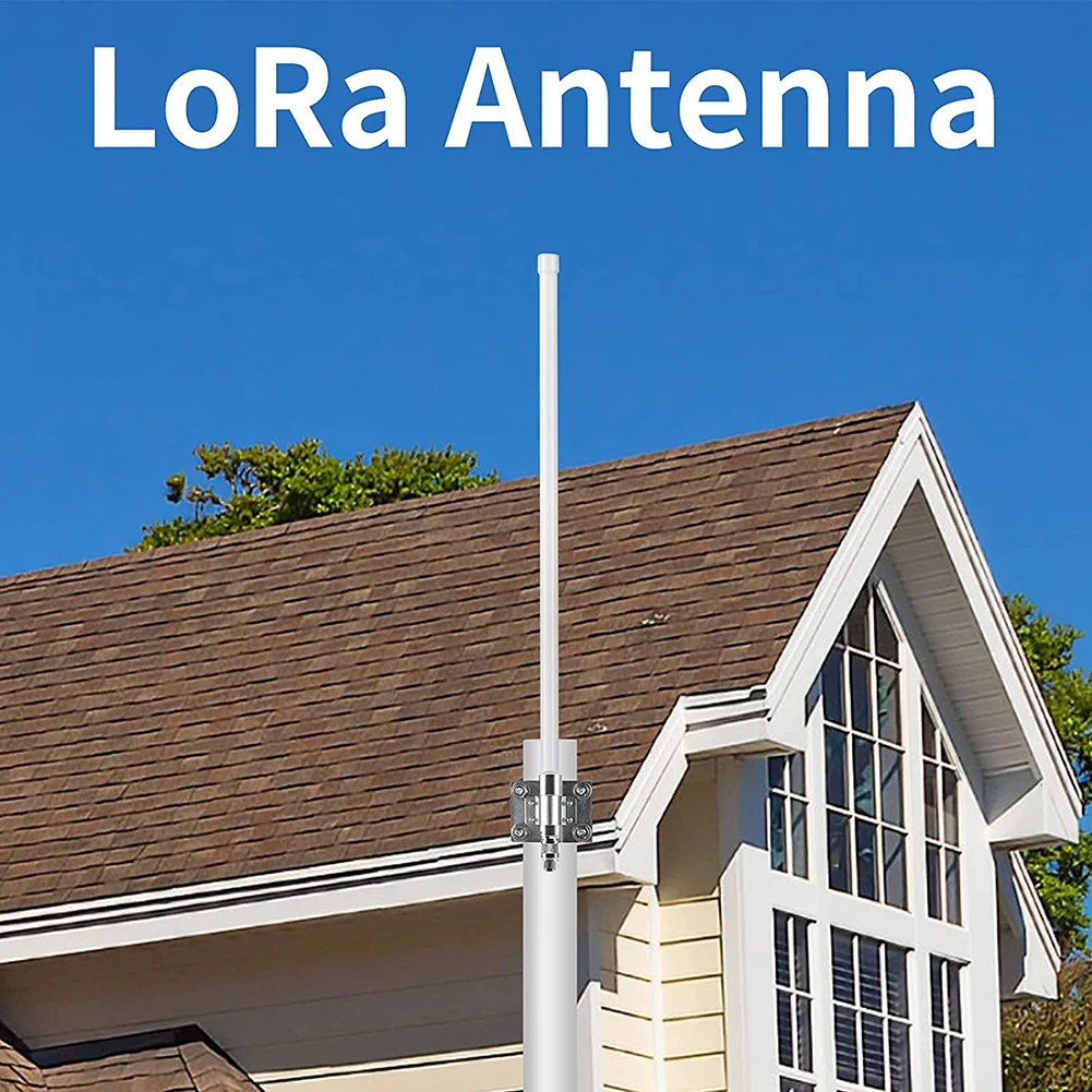 Kup 5.8 DBi LoRa Antena Z Włókna Szklanego Omni Antena 860-930MHz N żeńskie Złącze Do Helu Hotspot HNT Miner LoRaWAN
